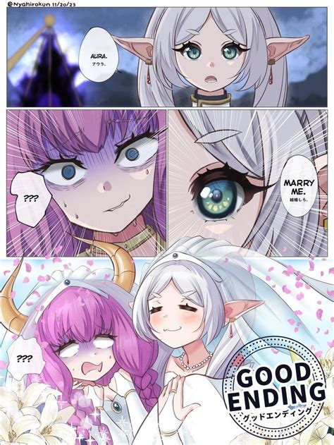 Frieren X Fern futa comic (reupload) : r/sakimichan